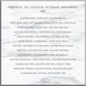 REPUBLIC OF VIETNAM VETERANS MEMORIAL :: PANEL 2